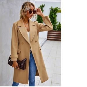 NEW! Lapel Collar Overcoat 🍂